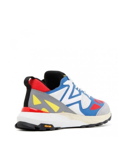 Philippe Model Blue Rockx Low Vibram Sole Sneakers for men