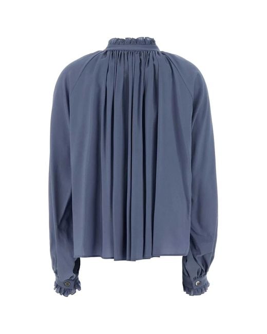 PT Torino Blue Claudia Ruffle