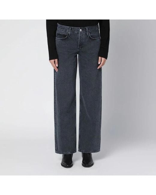 Agolde Blue Fadedeffect Jeans