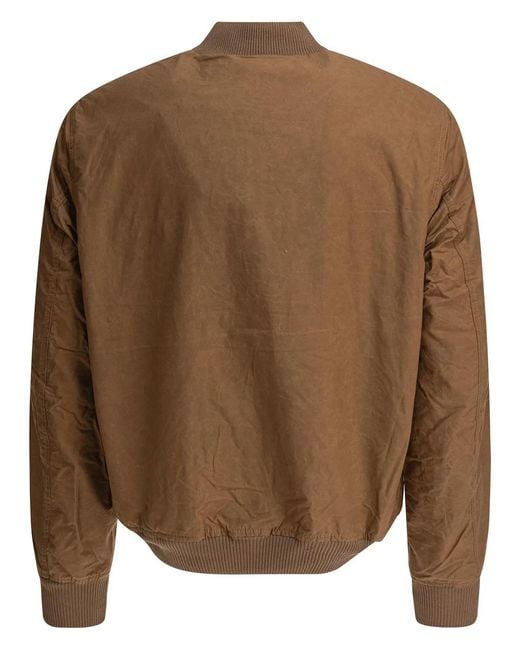 Manifattura Ceccarelli Brown Cotton Jacket for men