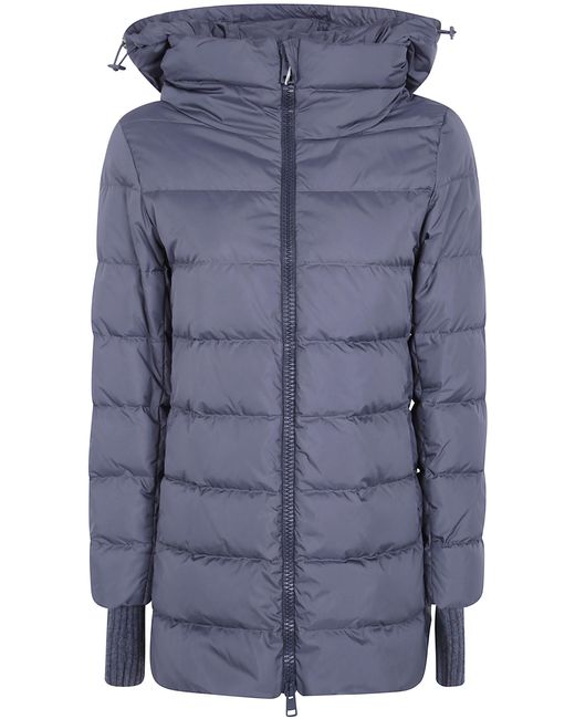 Herno Blue A-Shape Chamonix Jacket