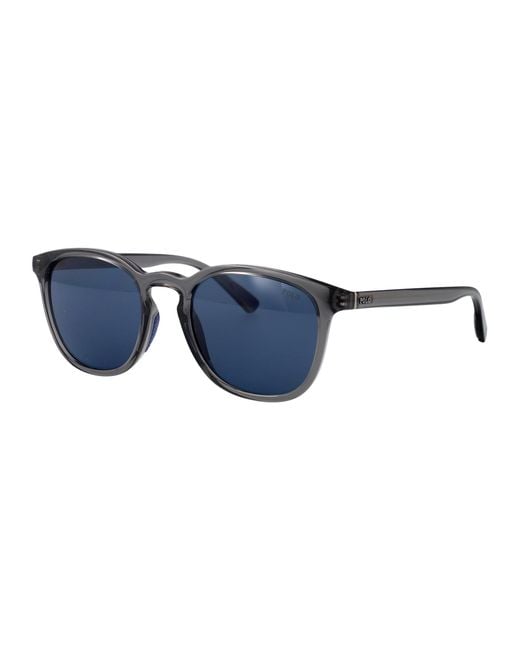 Polo Ralph Lauren Blue Injected Sunglasses for men