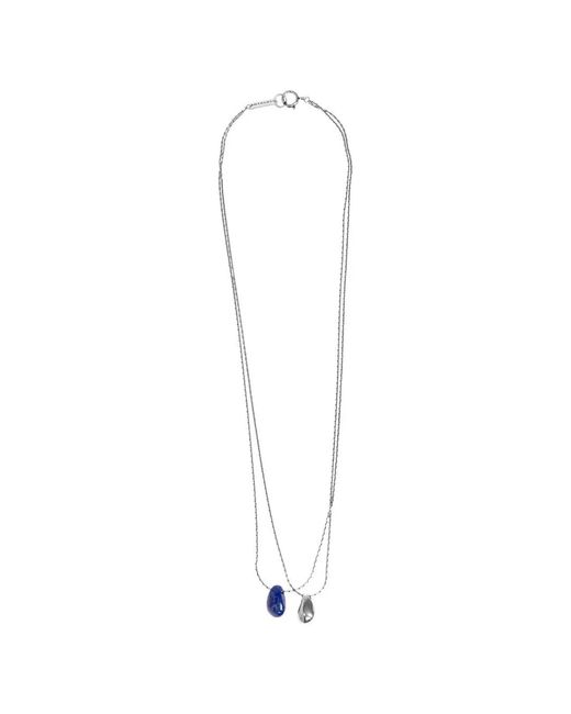 Isabel Marant White Brass Necklace