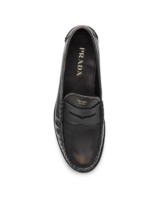 Prada Black Mocassino for men