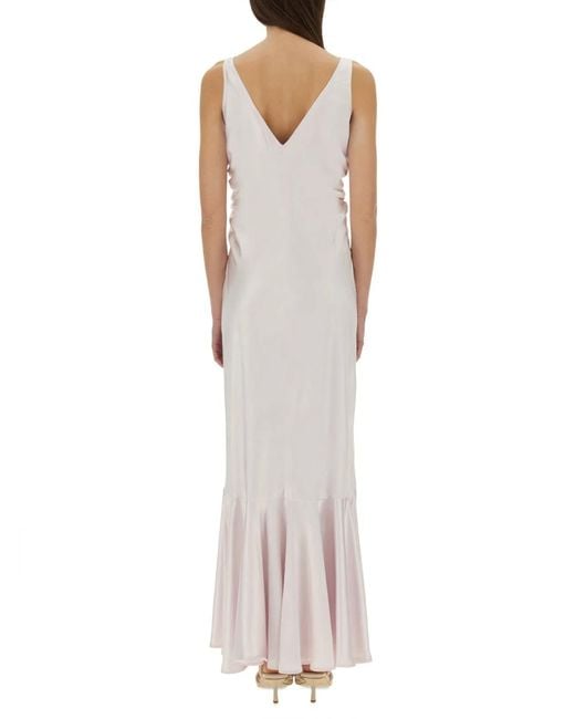 Sportmax Pink Long Dress "Katia"