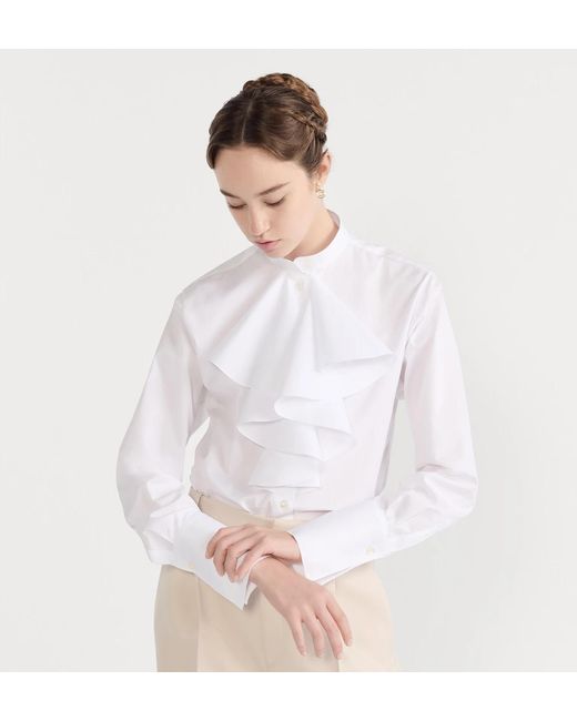 Dior White Cotton Shirt