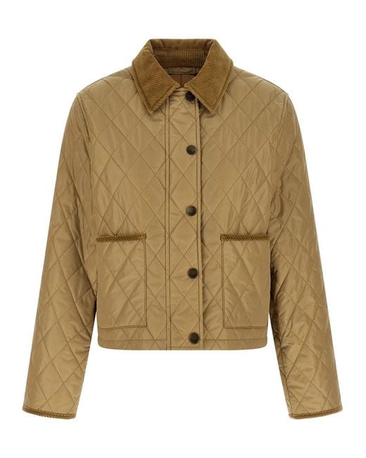 Burberry Green 'Tal' Jacket