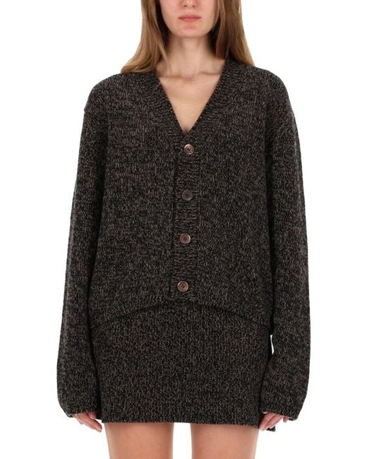 Our Legacy Black Cardigan Academy