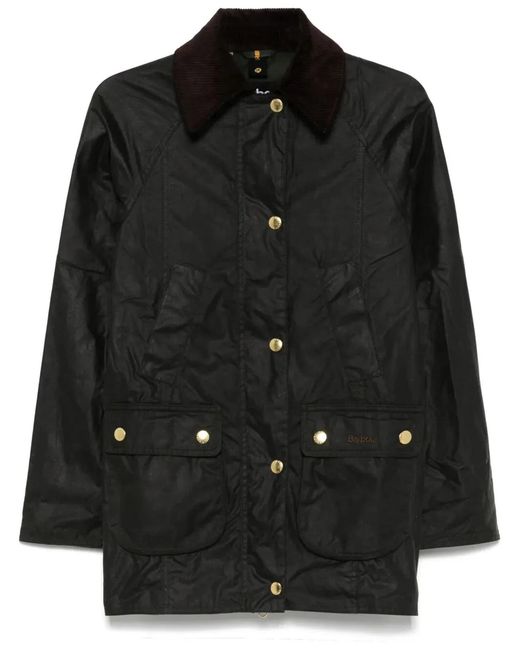 Barbour Black Modern Beadnell