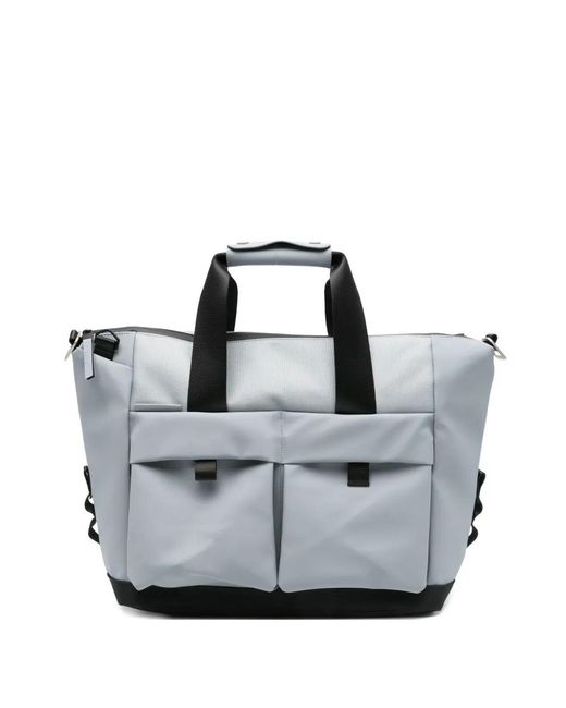 Rains Gray "Otaru" Weekend Bag Small