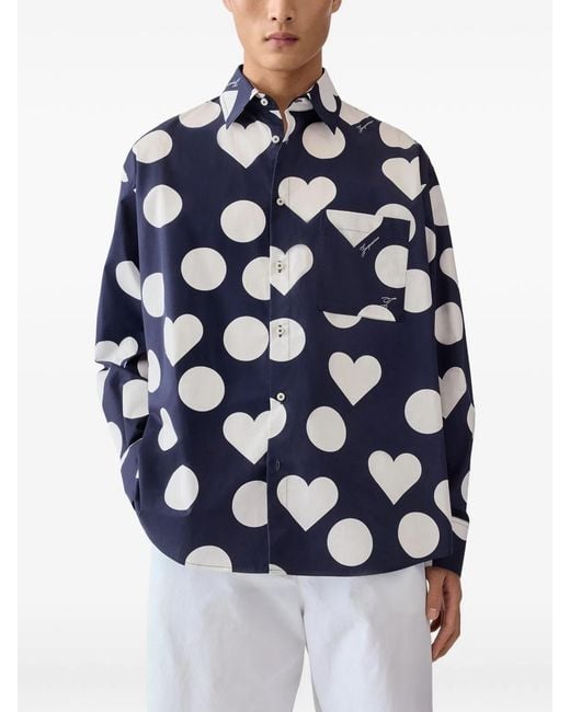 Jacquemus Blue La Chemise Camargue for men