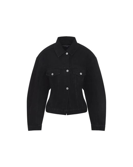 Jacquemus Black Denim Jacket Denimes