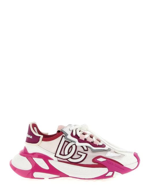 Dolce & Gabbana Pink Dolce & Gabbana 'Day Faster' Sneaker