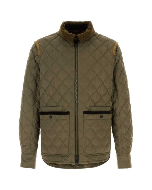 Moncler Green Soleil Down Jacket for men