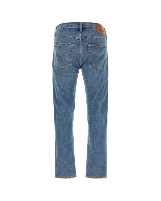 Levi's Blue Stretch Denim 502 Jeans for men