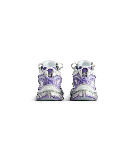 Balenciaga Gray Sports Shoes Runner