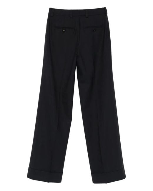 Cellar Door Black Ima Wool Trousers