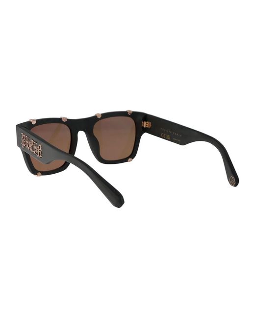 Philipp Plein Brown Acetate Sunglasses