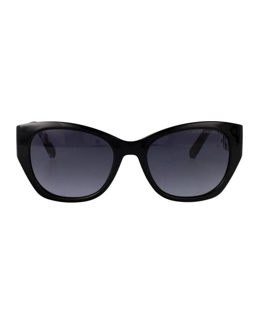 Marc Jacobs Blue Injectate Sunglasses