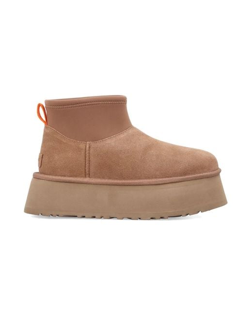 Ugg Brown Stivale Classic Mini Dipper