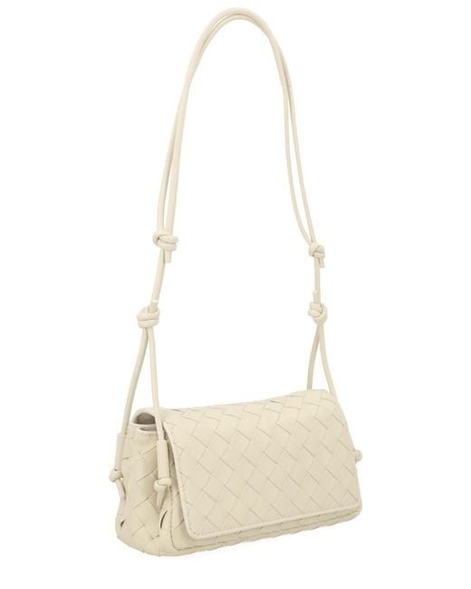 Bottega Veneta White Borsa "Notturno"