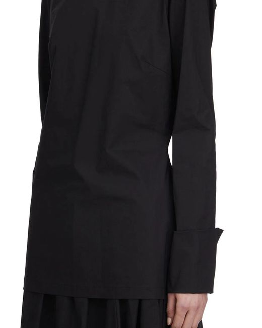 THE LATEST Black Slim Crew Neck Sweater