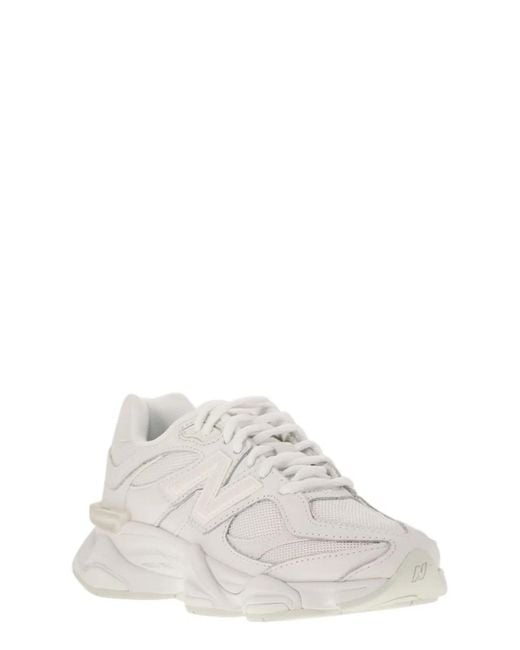 New Balance White 9060