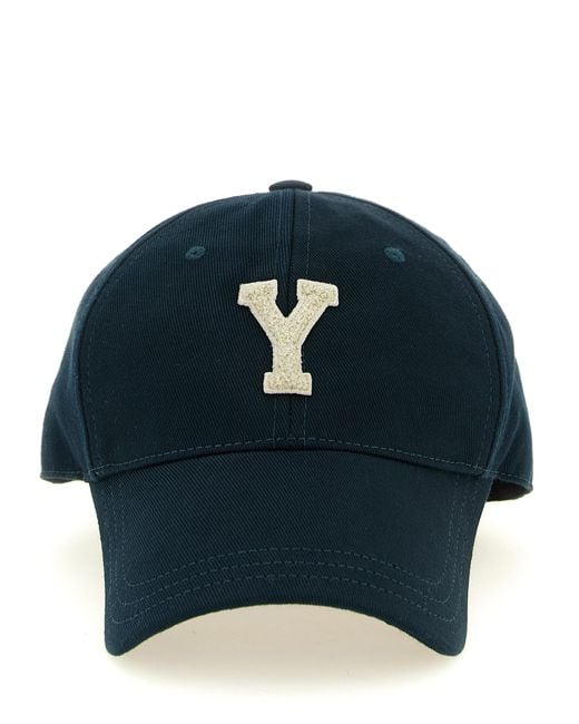 Saint Laurent Blue 'Letterman' Cap for men