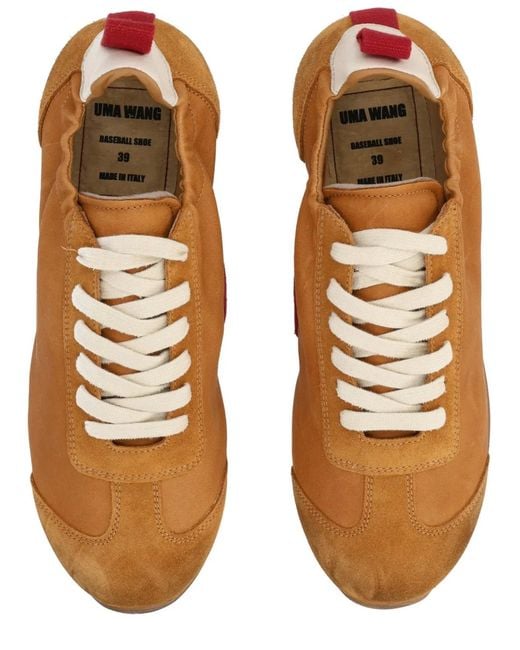 Uma Wang White Leather Sneaker