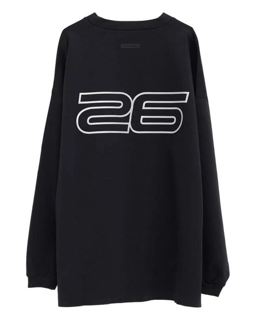 Fear Of God Black "90's Long Sleeve" Tee for men