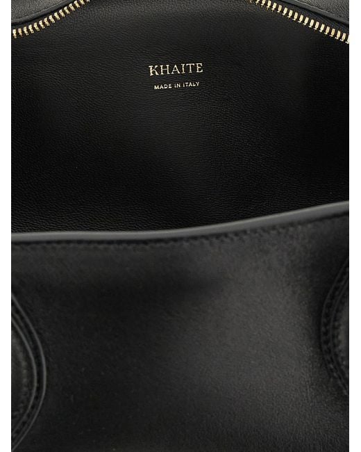 Khaite Black 'Donna' Shoulder Bag