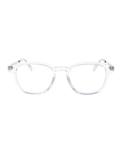 Mykita Metallic C72 Limpid/Shiny Clear Steel Glasses