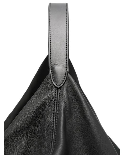 Aesther Ekme Black "Ray 50" Large Hobo Bag