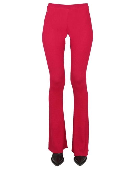 DSquared² Red Flare Pant