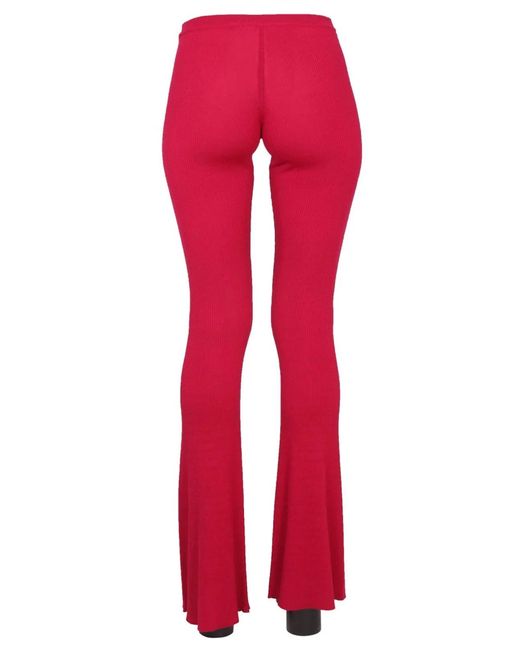 DSquared² Red Flare Pant