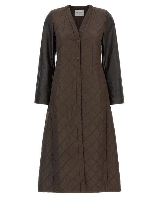 Max Mara Brown 'Berta1234' Coat