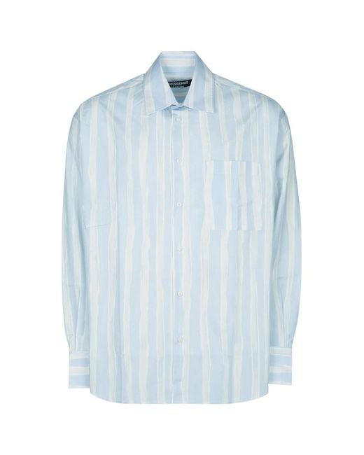 Jacquemus Blue La Chemise Camargue for men