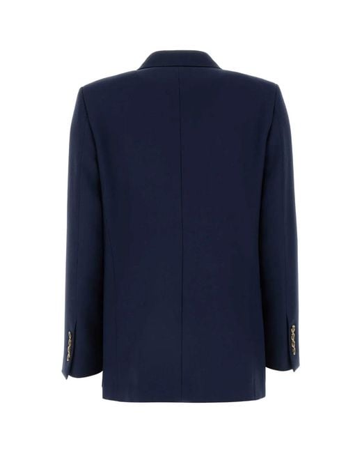 Valentino Garavani Blue Wool Blazer