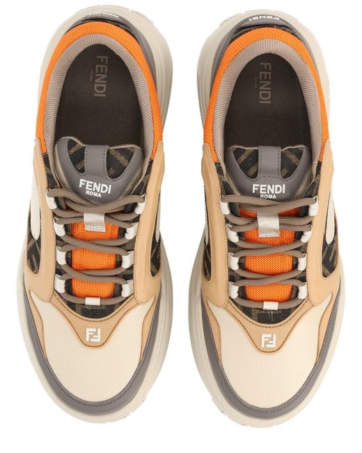 Fendi Natural Sneaker Force" for men