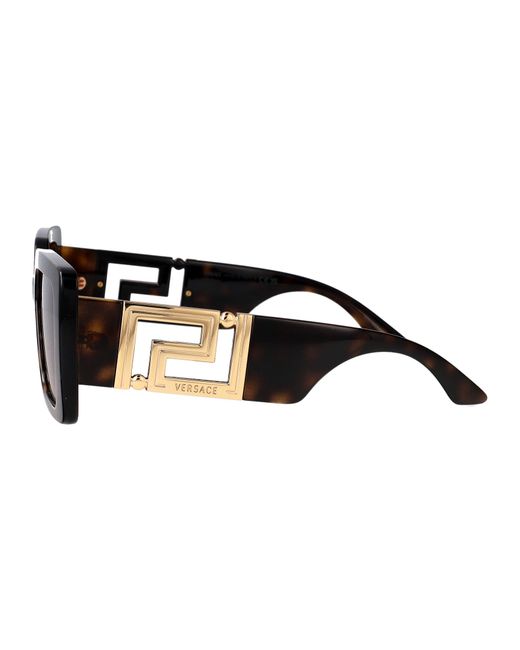 Versace Brown Injected Sunglasses