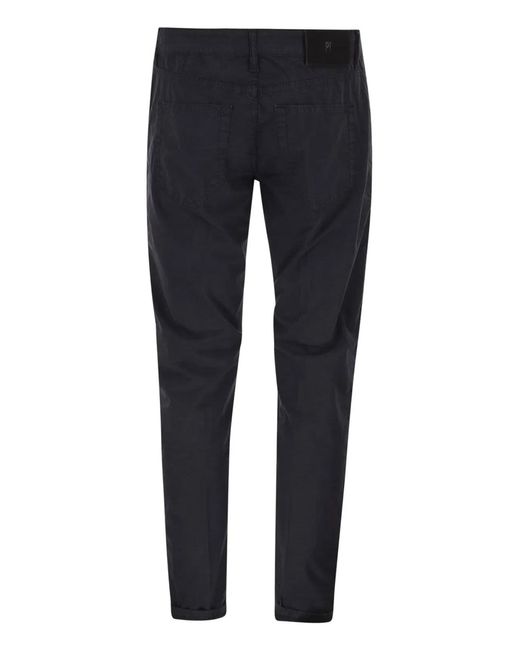 PT Torino Blue Five-Pocket Trousers for men