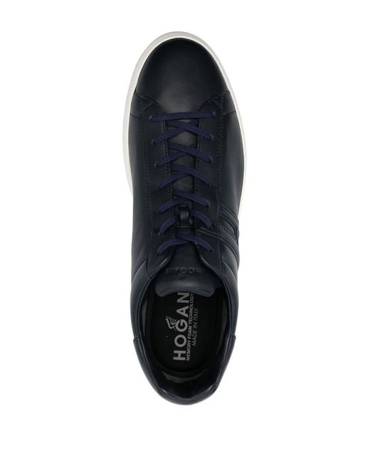 Hogan Blue H580 Leather Sneakers for men