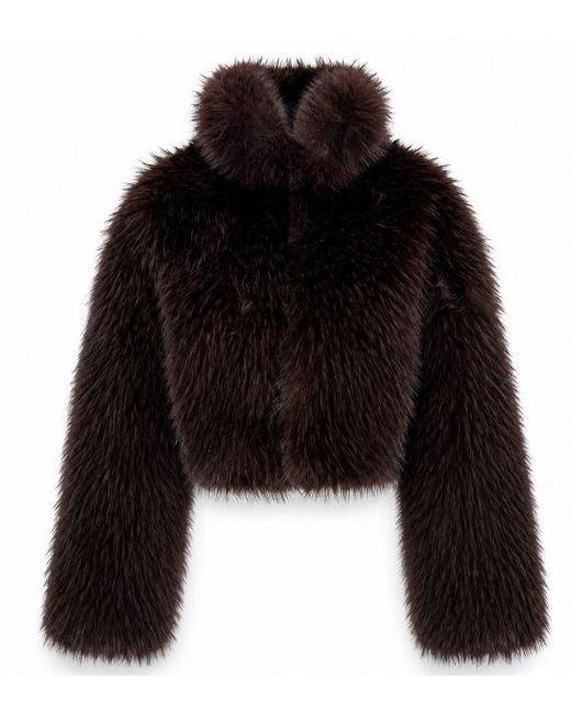 Pinko Black Polyester Coat