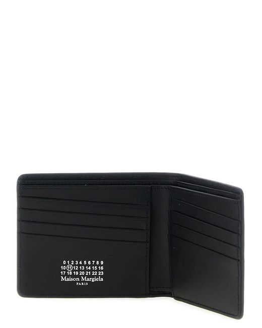 Maison Margiela Black 'Four Stitches' Wallet for men