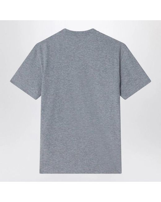 Fendi Gray Cotton T-Shirt