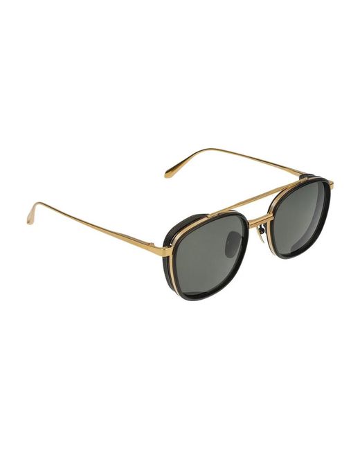 Linda Farrow Green Sunglasses Lfl1558 Varo C1/Light/21/145