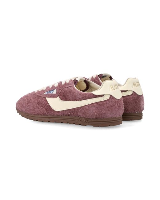 Autry Pink Windspin Sneakers