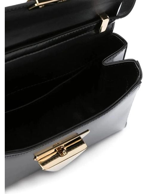 Prada Black Leather Shoulder Bag