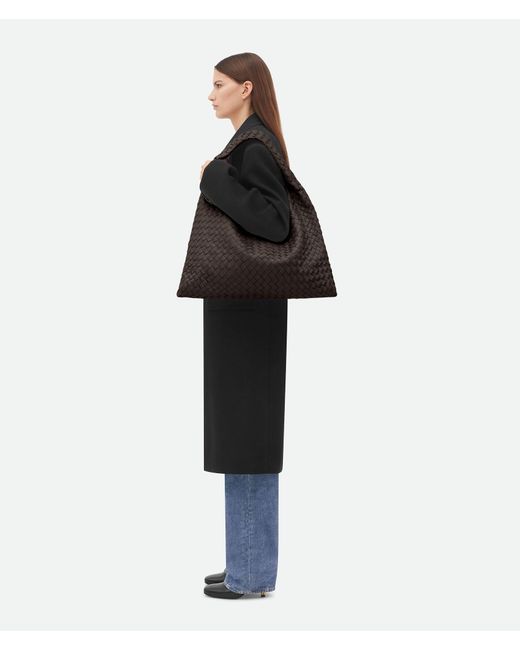 Bottega Veneta Black Large Hop Bag