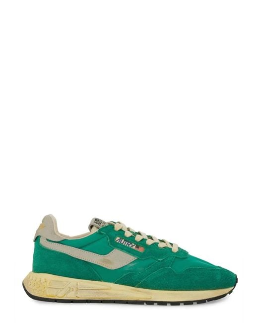 Autry Green Reelwind Supervintage Sneakers for men